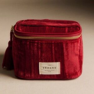 Red Velvet Sezane Pouch